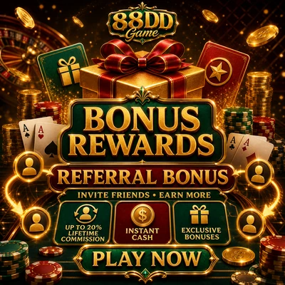 88DD Referral Bonus
Invite friends - Earn More