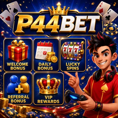 P44BET Bonuses and Rewards