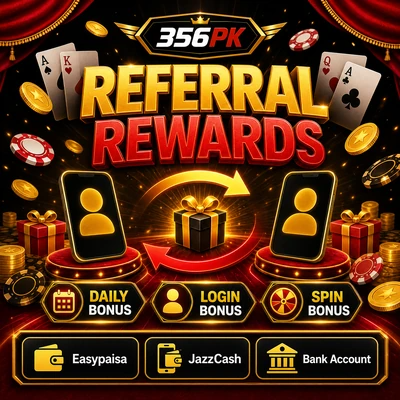 356PK login
Referral rewards
Secure local e-wallets