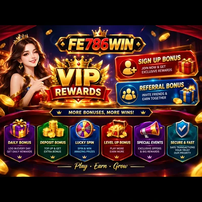 FE786WIN Bonuses
