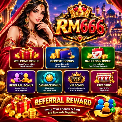 RM666 Bonus
Referral Reward