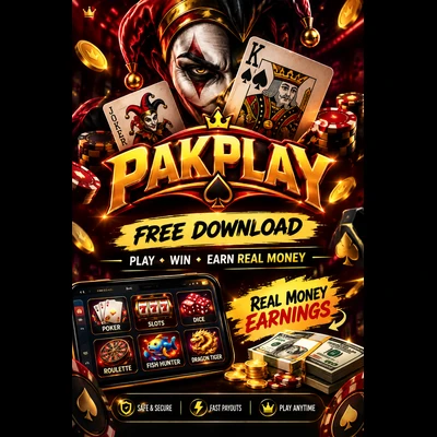 PAKPLAY Free APK Download 
Play - Win - Earn Real Money