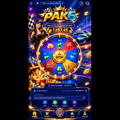 Pak6 Game Latest Version
spin and win